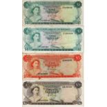 Bahamas (4), 20 Dollars dated 1974 serial G426700 (TBB B304a, Pick39a) VF, 5 Dollars dated 1974