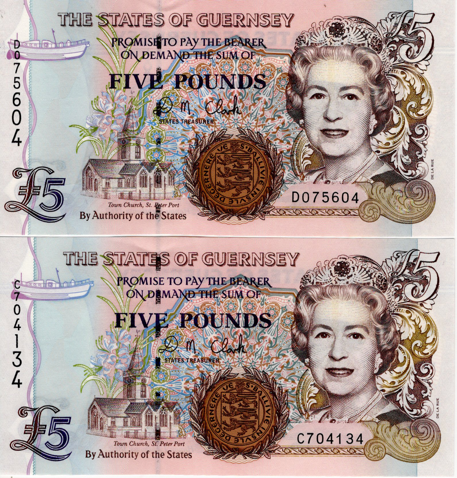 Guernsey (8) a small collection of Uncirculated notes, 20 Pounds (3) signed Bethan Haines issued - Image 6 of 7