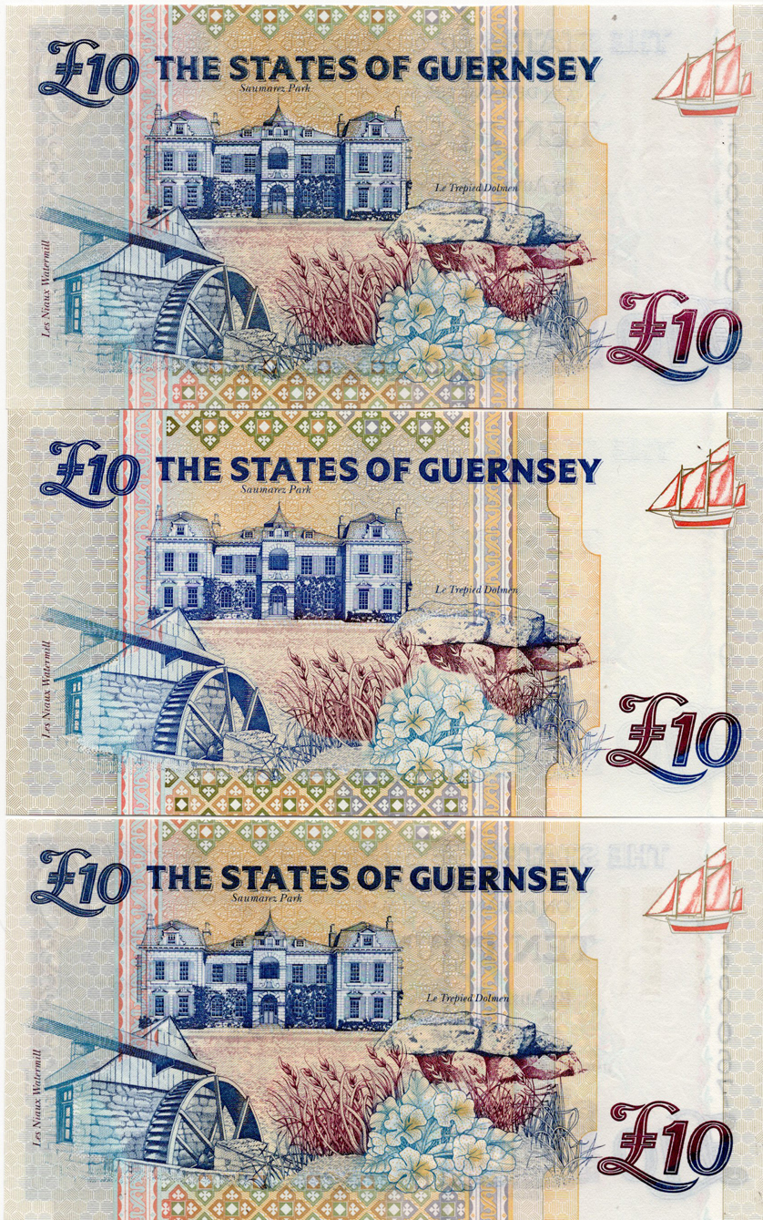 Guernsey (8) a small collection of Uncirculated notes, 20 Pounds (3) signed Bethan Haines issued - Image 4 of 7