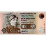 Scotland, Clydesdale Bank 10 Pounds dated 1st May 1997, scarce Commemorative note with NAB prefix,