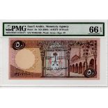 Saudi Arabia 50 Riyals not dated issued 1968 (Law AH1379), serial No. 73/096100 (TBB B113a, Pick14a)