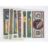 Slovakia (7), a collection of Uncirculated SPECIMEN notes, 10 Korun dated 1939 (TBB B201as1,
