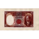 Iraq 1/2 Dinar dated 1st July 1931 (2), SPECIMEN notes, red Bradbury Wilkinson seal low centre, 1