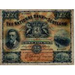 Scotland, National Bank of Scotland 1 Pound dated 11th November 1912, very rare early date, signed