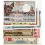 Djibouti & French Somaliland (8), 5 Francs Bank de L'Indo-Chine French Somaliland issued 1928 - 1938