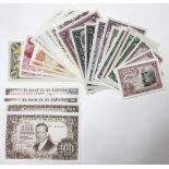 Spain (29), a nice collection of Uncirculated notes, 100 Pesetas dated 1953 (2), 100 Pesetas dated