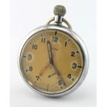 Recta British Military Issue General Service Time Piece (GSTP). The dial with arabic numerals and