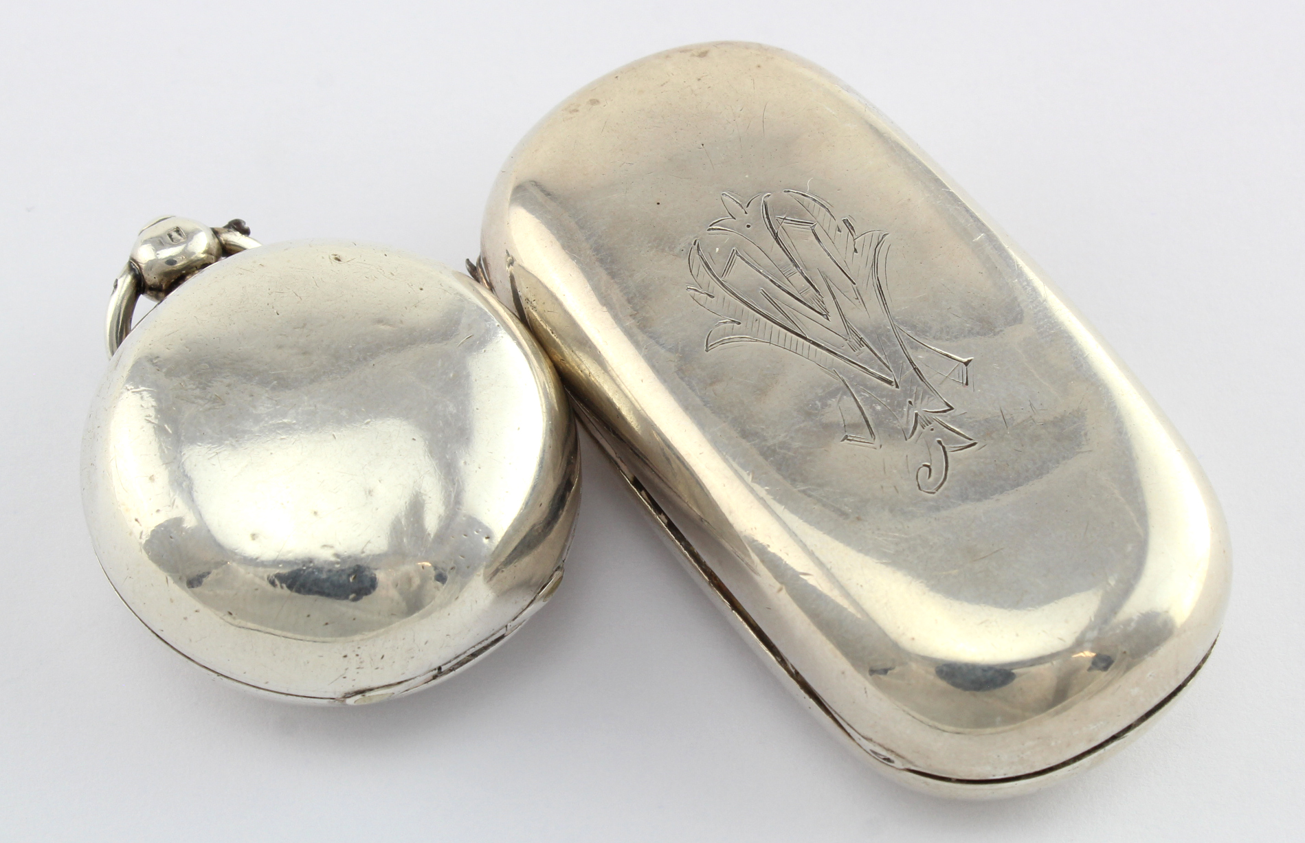 Silver Sovereign holders (2) the first to hold two sovereigns hallmarked Birmingham 1902 along