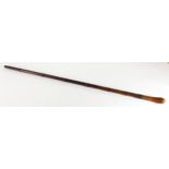 Victorian German sword stick, blade engraved 'Solingen', blade length 66.5cm approx.