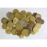 Germany (45) base metal coinage, mainly Weimar and Third Reich, mixed grade, high grade noted.