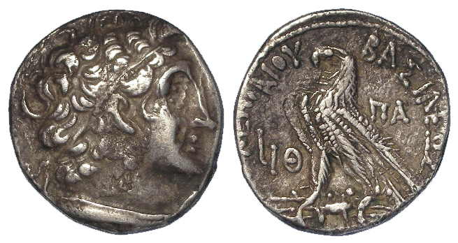 Ptolemaic Kingdom of Egypt, silver tetrdrachm of Ptolemy VI, Philometor 180-145 B.C., of Paphos,