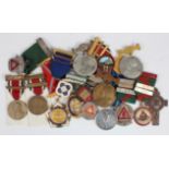 Mixed lot of medals, various, (17) approx.