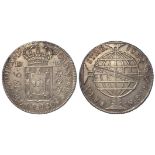 Brazil silver 960 Reis 1813 aEF