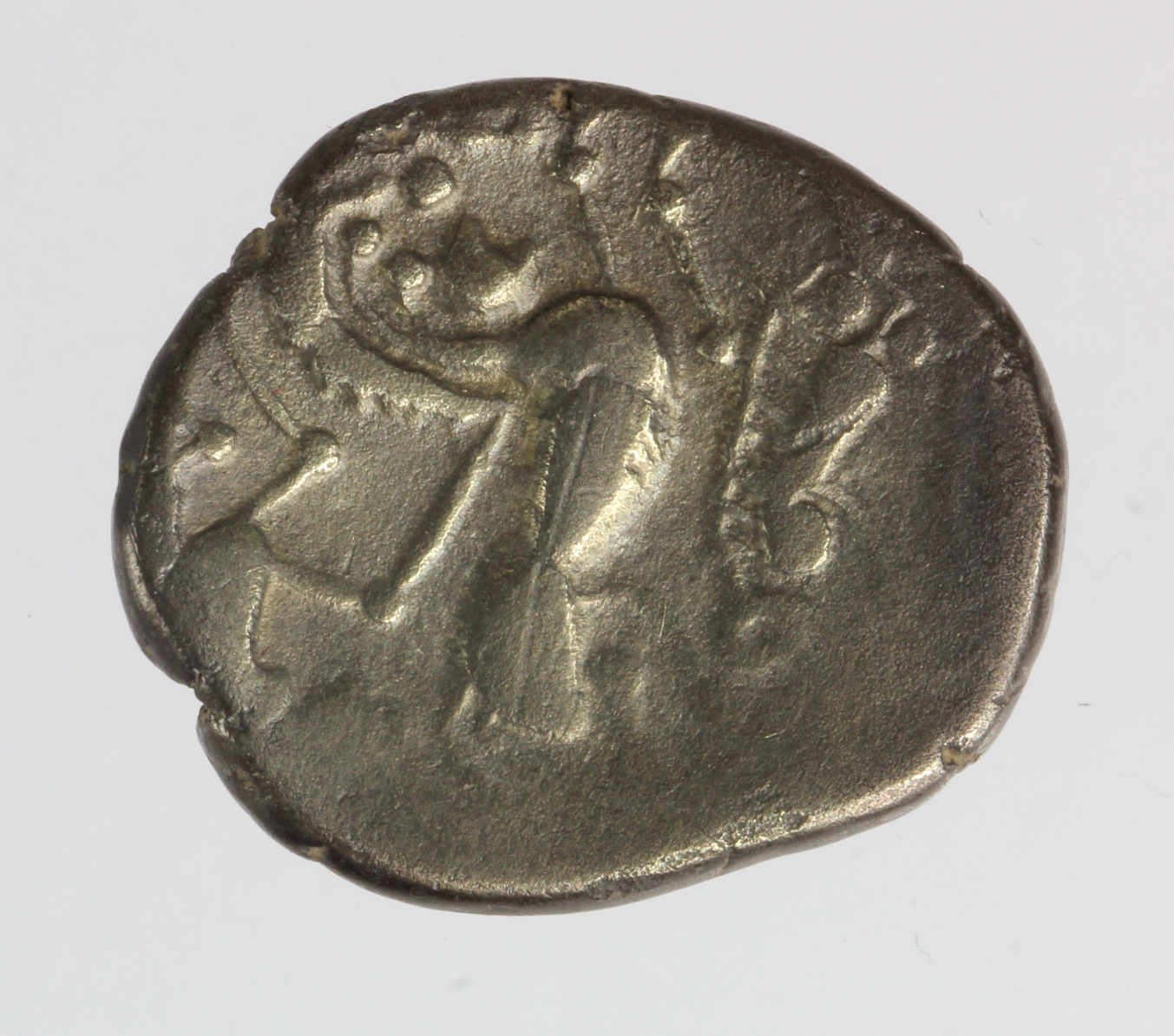 Celtic Gaul, Armorica, silver stater of the Baiocasses, 2nd-1stC BC, 5.18g, F-GF - Image 2 of 2