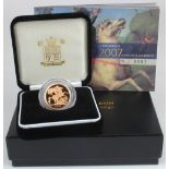 Sovereign 2007 Proof FDC boxed as issued