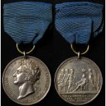 British Commemorative Medal, silver d.35mm: Coronation of George IV 1821 "Military Issue" to the