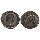 Vabalathus and Aurelian, joint reign 270-272 A.D., billon antoninianus, Antioch Mint, their busts