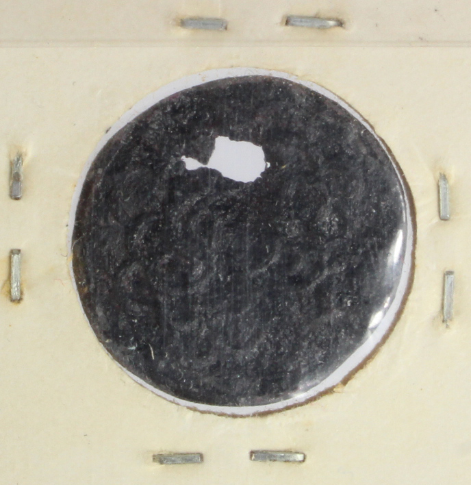 Brunei anon. 18th-19thC tin 'flower' coin d.19mm, porous Fine, holed as usual. - Bild 2 aus 2
