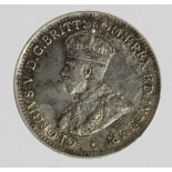 Australia silver Threepence 1912 VF