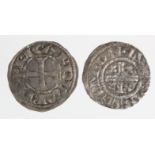 Richard I (the Lionheart) silver Short Cross penny Class 4b +WILLELM.ON.LVN (London) Fine - this