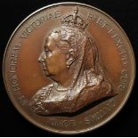 British Commemorative Medal, bronze d.76mm: Diamond Jubilee of Queen Victoria 1897, Corporation of