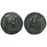 Septimius Severus bronze of c.25mm., of Marcianopolis, Moesia Inferior, obverse:- Laureate, draped