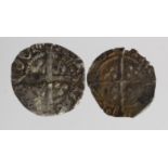 Henry VII silver halfpenny Type II with large double-arched crown, Spink 2242, clear GF, with a