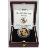 Sovereign 1998 Proof FDC boxed as issued