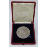 British Commemorative Medal, silver d.55.5mm: Coronation of Edward VII 1902, official Royal Mint