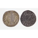 John 'Short Cross' silver pennies of the Canterbury Mint (2): Goldwine F, and Roberd Class 5 nVF
