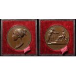 British Commemorative Medal, bronze d.36mm: Coronation of Queen Victoria 1838, official Royal Mint