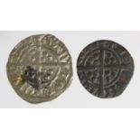 Edward I Canterbury silver pennies (2): Class 4e F-GF, and Class 5b ex- J.J. North Collection