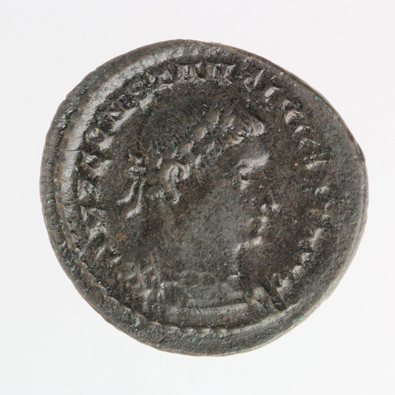Constantine I the Great 307-337 A.D., billon follis of the London Mint, 310 A.D., obverse:-