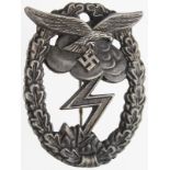 German Nazi Ground Assault Badge maker marked 'Paul Meybauer Berlin SW 68'.