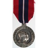 Coronation Medal (Mayors and Provosts) 1902 in silver, unnamed