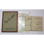 WW1 Bairnsfather hard back book A Few Fragments from his Life with 1918 Ration Books with 1916