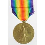 Victory Medal to 19681 Pte M Horan Y & L Regt. Killed In Action 3rd July 1916 with the 10th bn. Born
