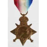 1915 Star to 15130 Pte J A Lewinton Somerset L.I. Killed In Action 1st July 1916 (1st Day Battle