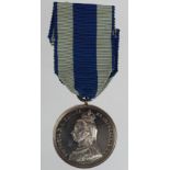 Jubilee Medal 1887 in silver, unnamed