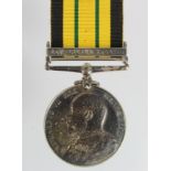 Africa General Service Medal EDVII with Somaliland 1908-10 clasp to 238680 H E Carey ORD HMS