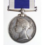 Naval QV LSGC Medal to (C M Lakeman, Commd Btm HM Coast Guard). Born Stoke Damerel, Devon.