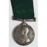 Volunteer Force LSGC Medal GV to (Sgt J H Rigby 3-E.I.RY.R.A.F.I.).