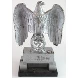 German WW2 most impressive Desk Eagle for a High ranking Officer or Official, very heavy, Eagle