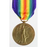 Victory Medal to G-5700 Pte W Ansell Middlesex Regt. Killed In Action 26/9/1916 with the 12th Bn.