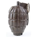 WW2 Mills No.36 hand grenade very nice clean example maker mark. Deactivated.