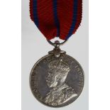 Coronation (Police) Medal 1911 with City of London Police reverse (PC T. W. Inwood).