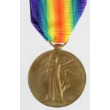 Victory Medal to 17225 Pte H E Jones Liverpool Regt. Killed In Action 1st July 1916 (1st Day
