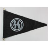 German SS triangular double-sided Pennant.