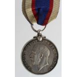 Royal Fleet Reserve LSGC Medal GV (SS.6282 (CH.B.16237) J W Canvin AB RFR). Born Thornborough,