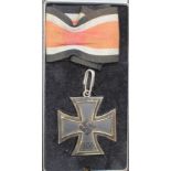 German Nazi Knights Cross markd '24', with nice high swastika, magnetic centre.